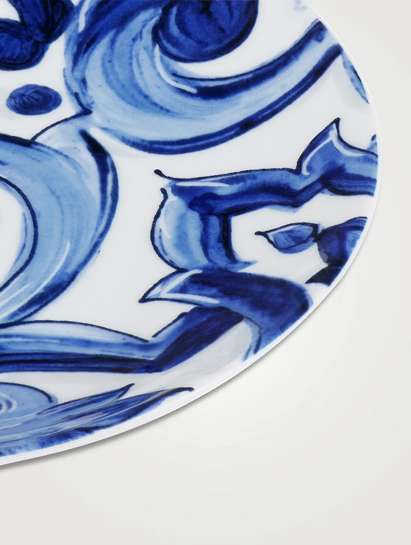 Set Of Two Blue Mediterraneo Dessert Plates