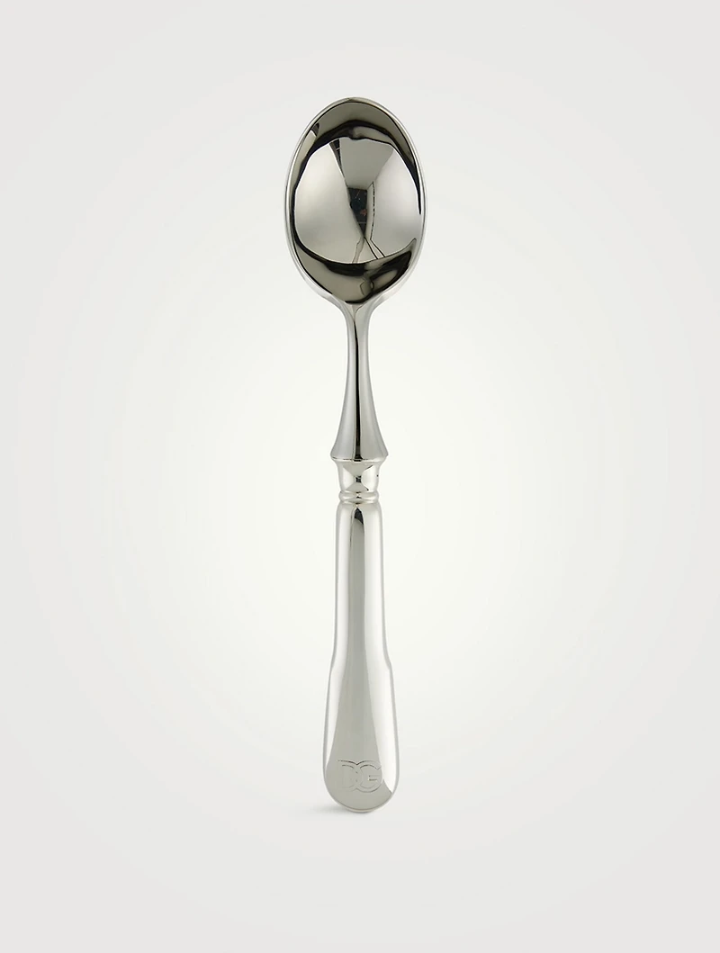 DG Logo Nickel Silver Ice Cream Serving Spoon