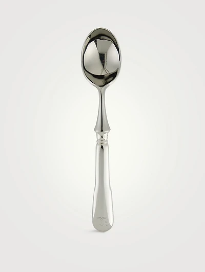 DG Logo Nickel Silver Ice Cream Serving Spoon