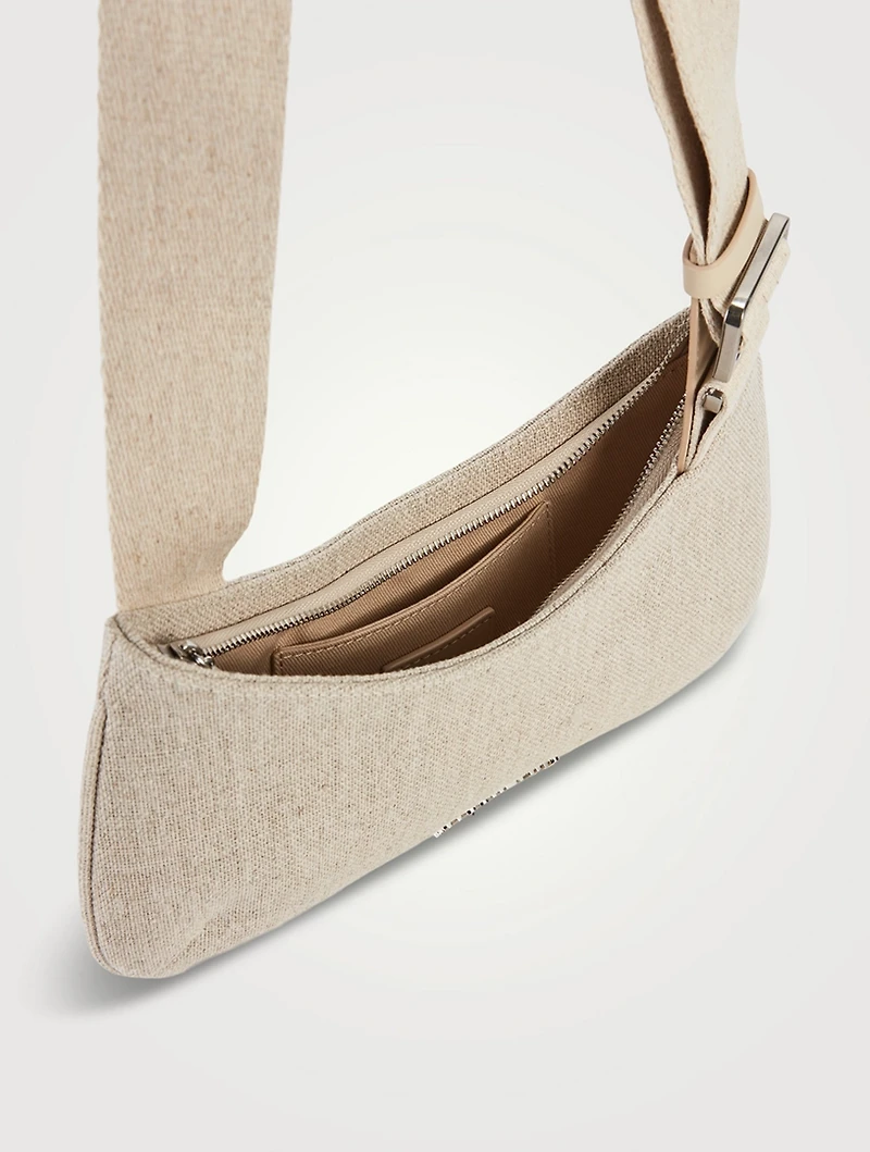 Le Bisou Gros Grain Buckled Shoulder Bag