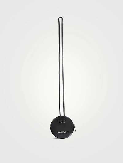 Le Pitchou Leather Circle Neck Pouch