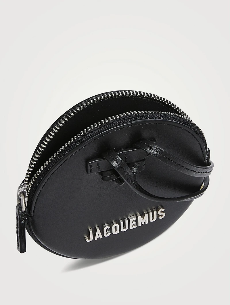 Le Pitchou Leather Circle Neck Pouch