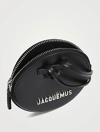 Le Pitchou Leather Circle Neck Pouch