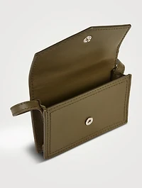 Le Porte Azur Envelope Neck Pouch