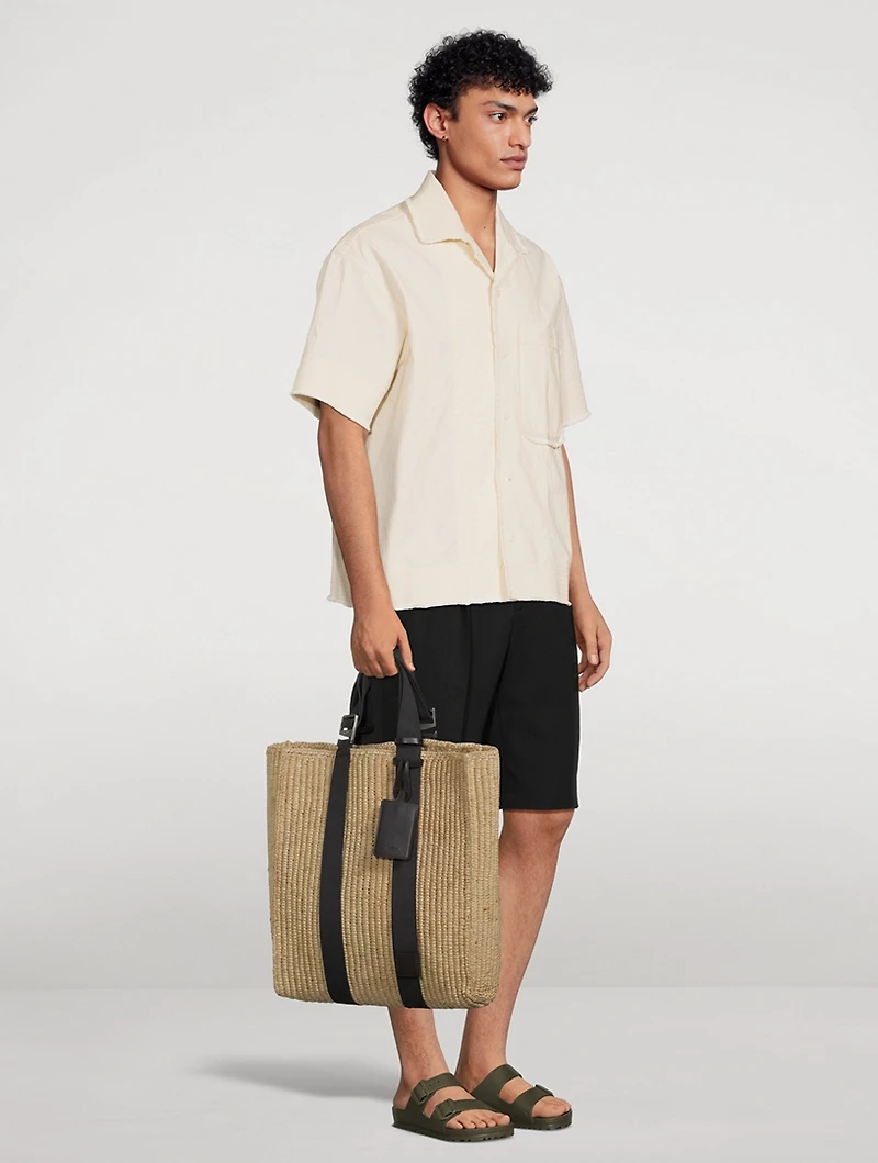 Le Tote Panier Raffia Bag
