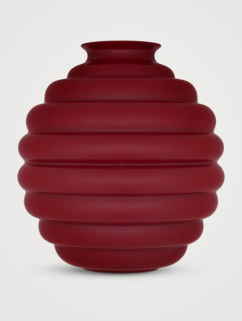 Carretto Venini Large Glass Vase