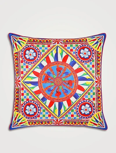 Carretto Silk Cushion