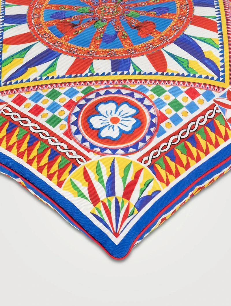 Carretto Silk Cushion