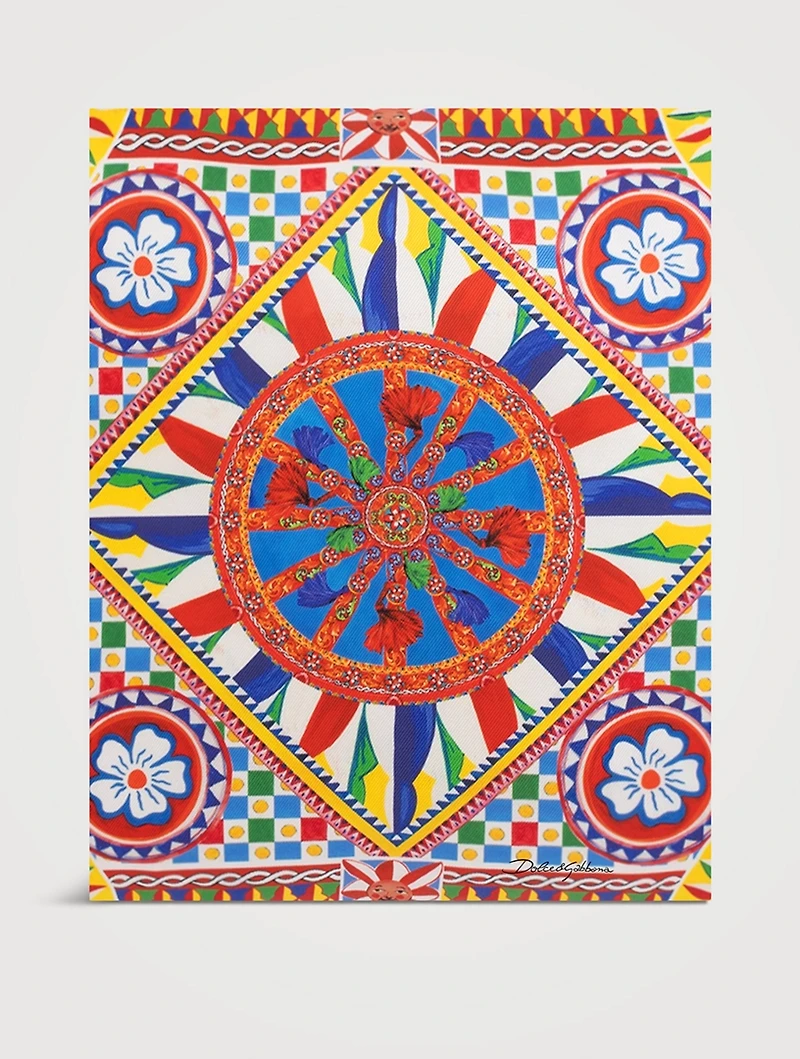 Carretto Silk Cushion