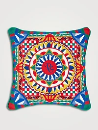Carretto Embroidered Cushion