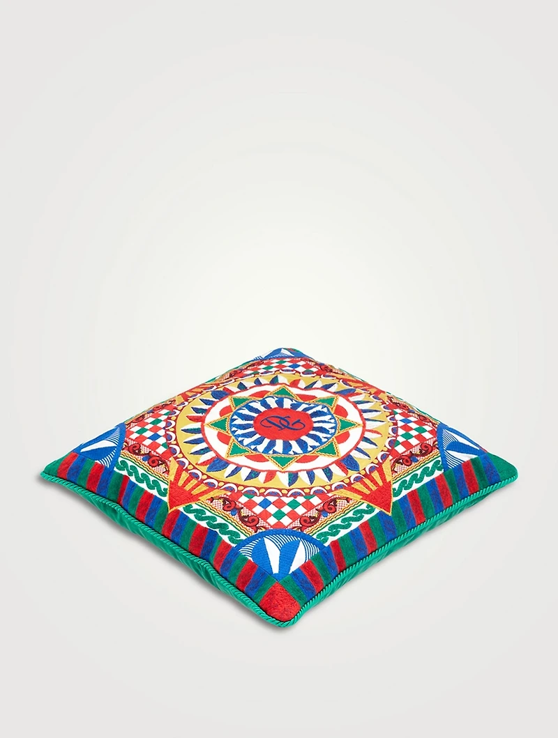 Carretto Embroidered Cushion