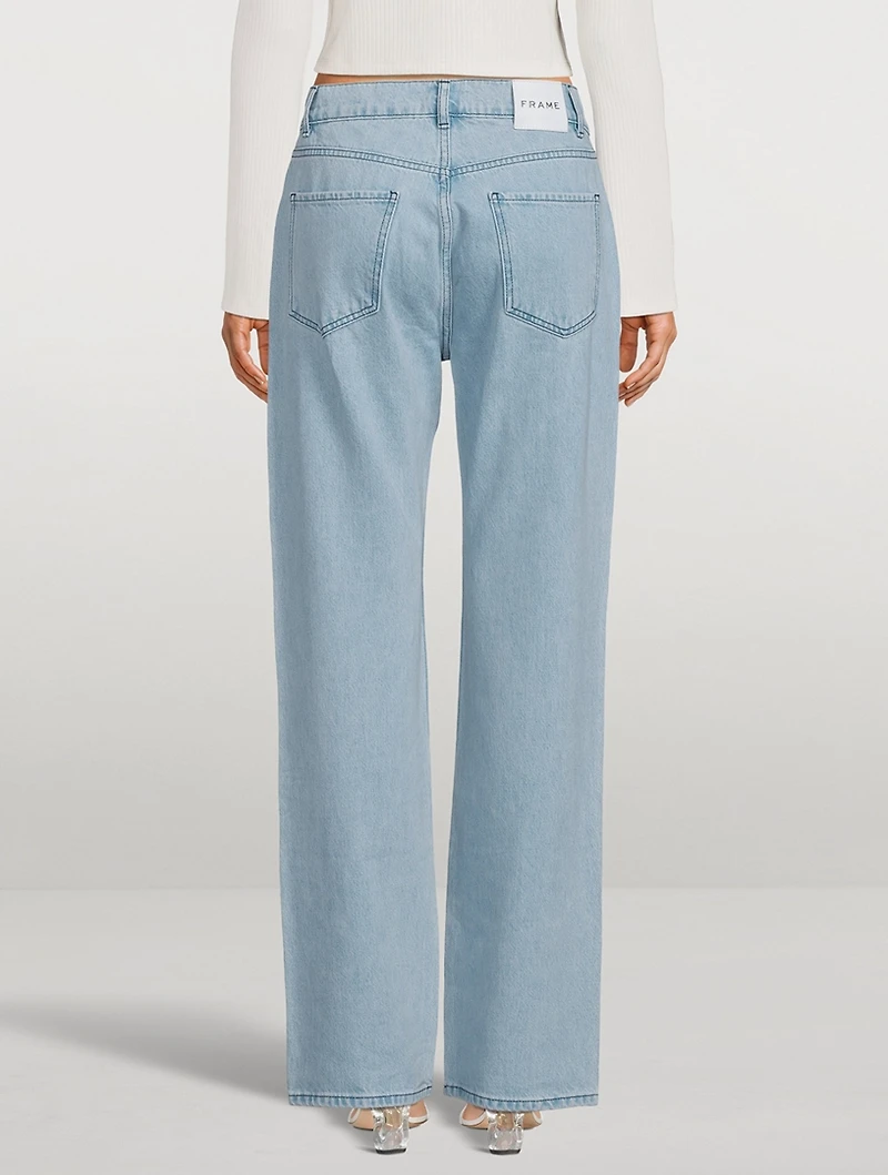 Le Jane Embellished Straight-Leg Jeans