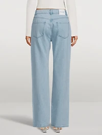 Le Jane Embellished Straight-Leg Jeans