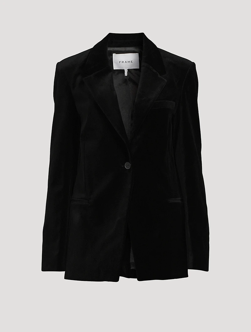 Velvet Blazer