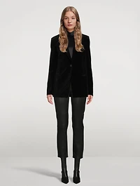Velvet Blazer