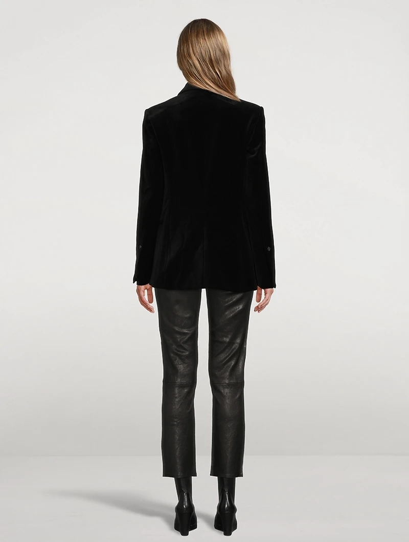 Velvet Blazer