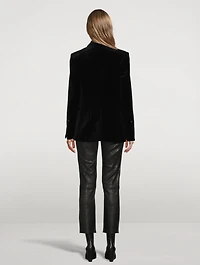 Velvet Blazer