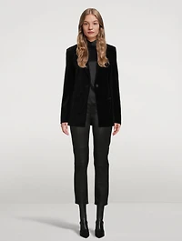 Velvet Blazer