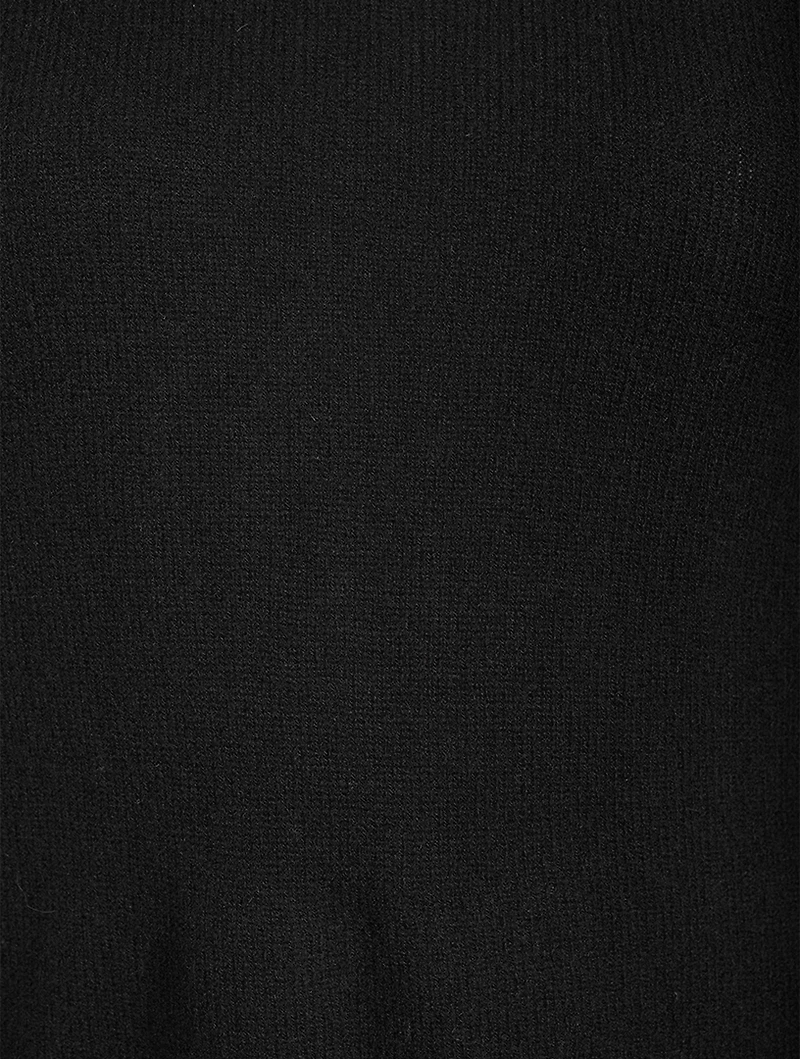 Ruched-Sleeve Recycled Cashmere Sweater