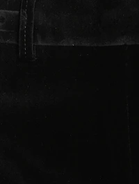 Le Crop Mini Bootcut Velvet Trousers