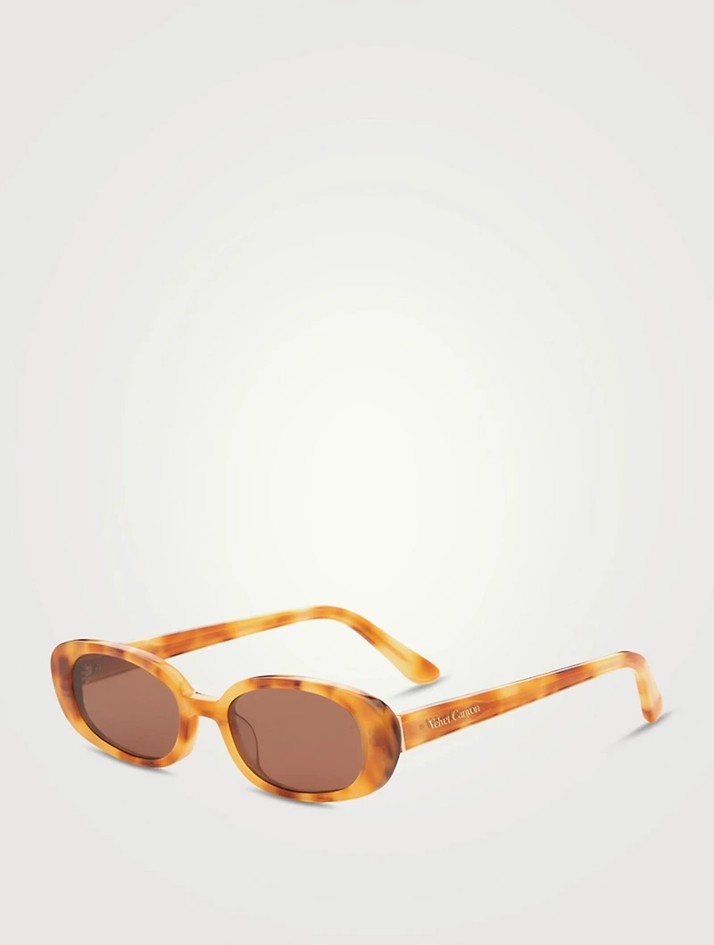 Velvetines Oval Sunglasses