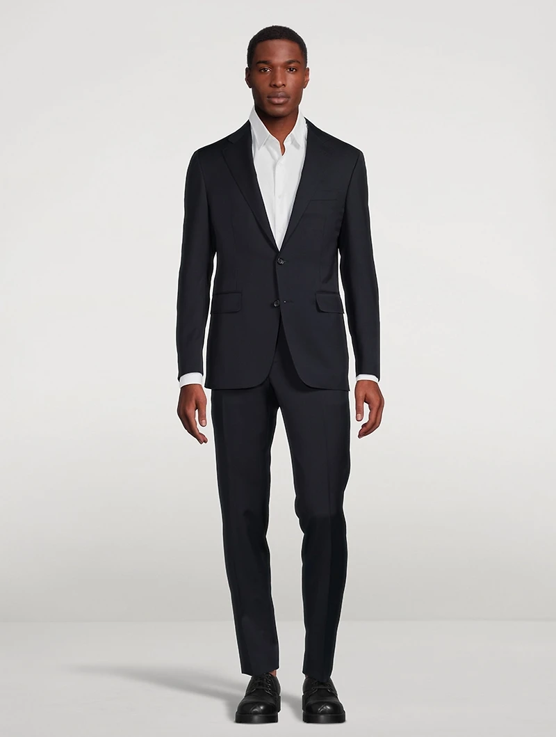 Kei Wool Two-Piece Suit