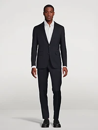 Kei Wool Two-Piece Suit