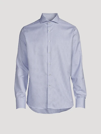 Cotton Printed Dress Shirt