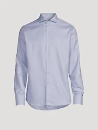 Cotton Printed Dress Shirt