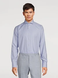 Cotton Printed Dress Shirt