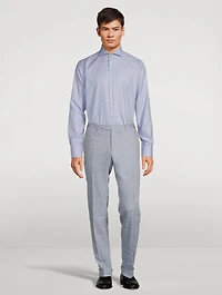 Cotton Printed Dress Shirt