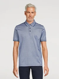 Cotton Short-Sleeve Polo Shirt