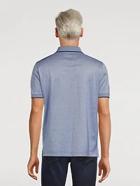 Cotton Short-Sleeve Polo Shirt