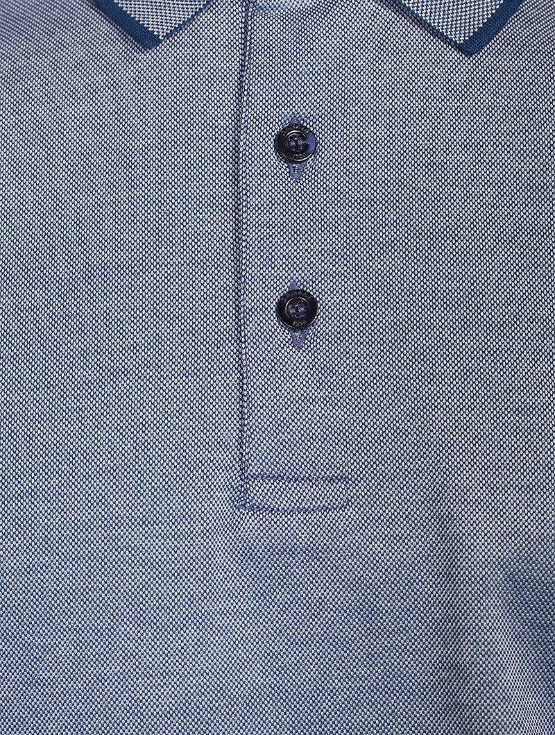 Cotton Short-Sleeve Polo Shirt