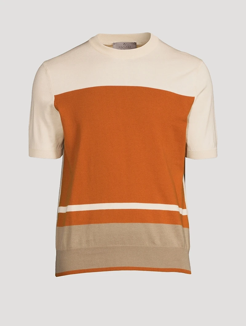 Cotton Crewneck T-Shirt