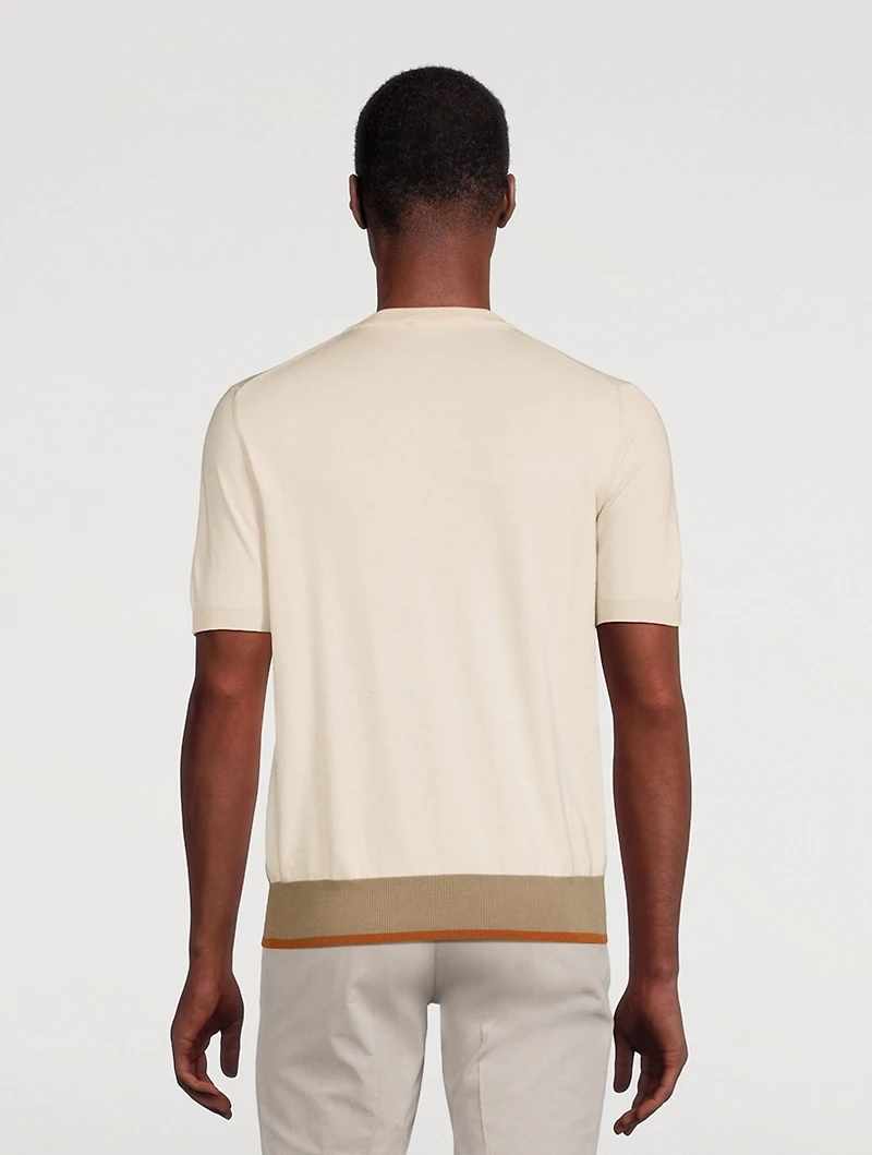 Cotton Crewneck T-Shirt