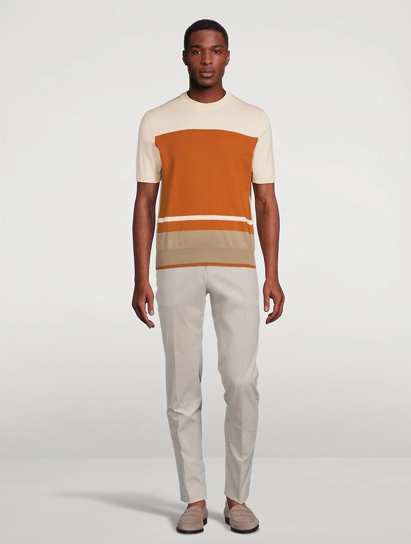 Cotton Crewneck T-Shirt