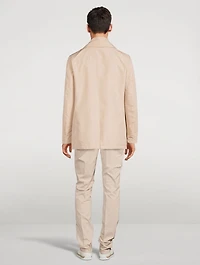 Layered Rain Coat