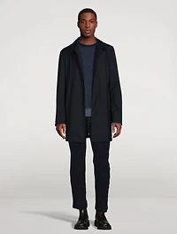 Long-Sleeve Rain Coat
