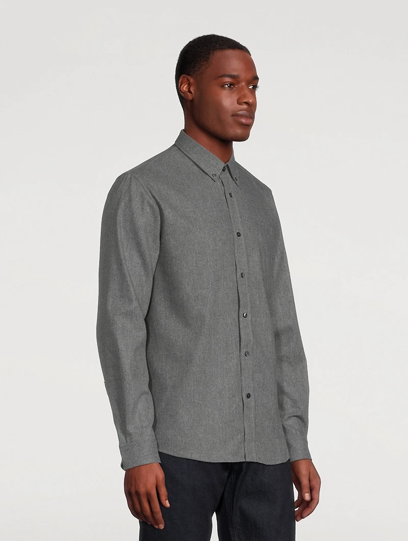 Wool-Blend Shirt