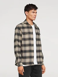 Cotton Plaid Flannel Shirt