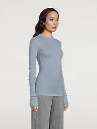 Jersey Long Sleeve Top