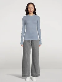 Jersey Long Sleeve Top