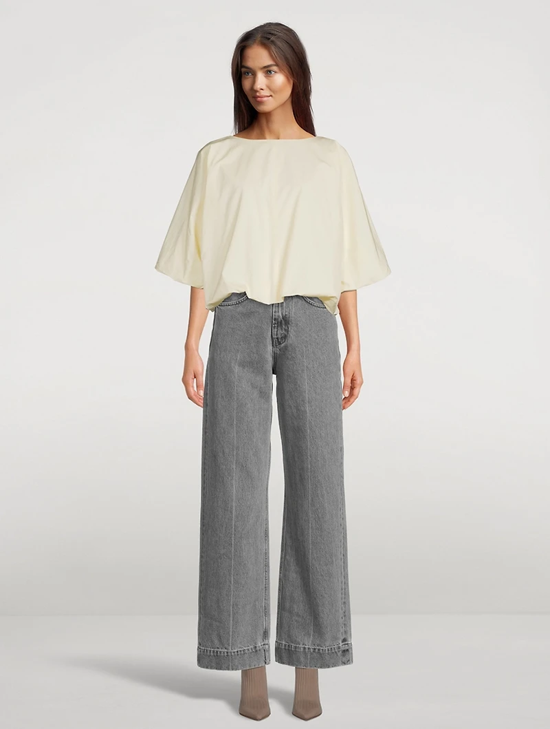 Crisp Flow Blouse