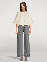 Crisp Flow Blouse