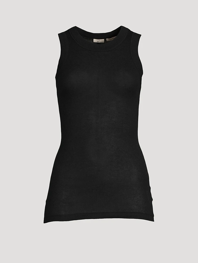 Jersey Sleeveless Tank Top