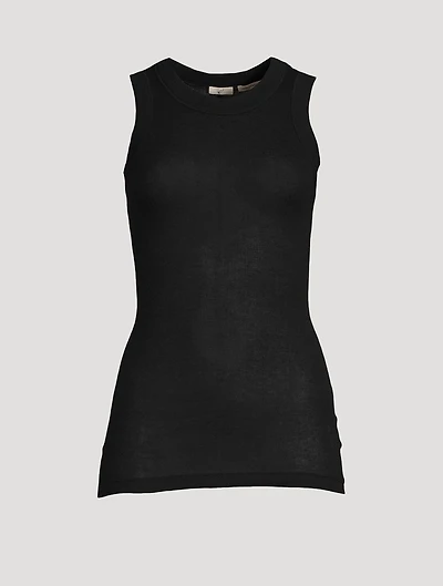 Jersey Sleeveless Tank Top