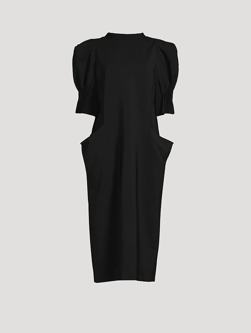 Page Wool Midi Dress