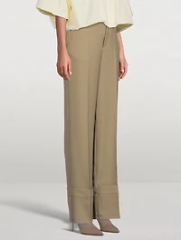Tailored Fold-Up Trousers