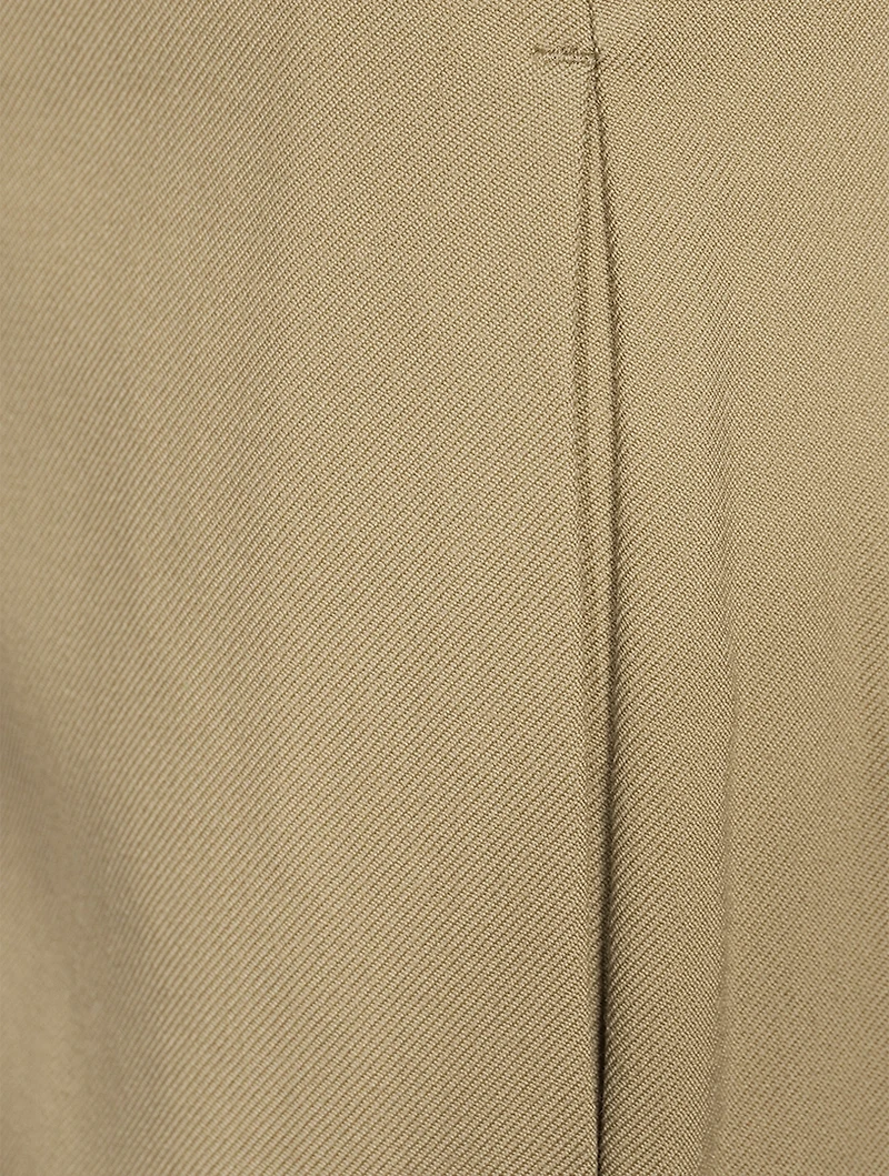 Tailored Fold-Up Trousers